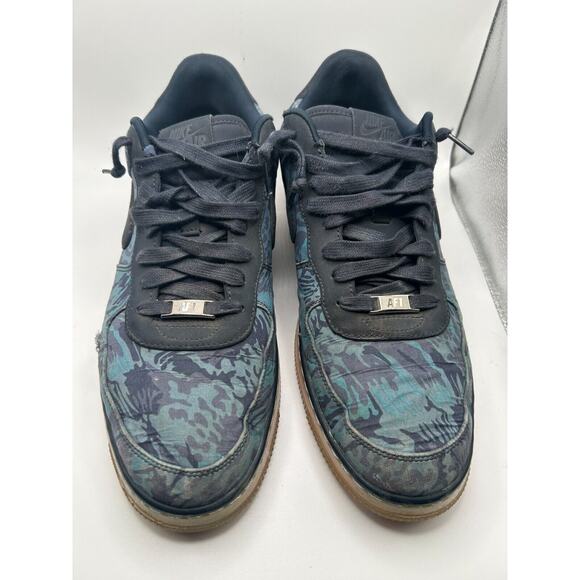 Nike Air Force 1 Low Downtown Dark Obsidian 579962-400 Size 13 - Picture 5 of 11